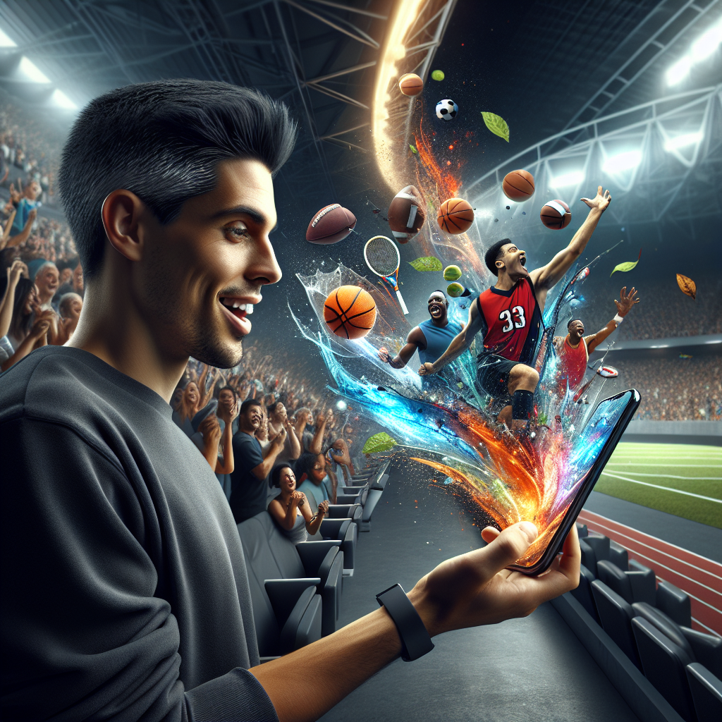 Portada de la BetWarrior App mostrando apuestas deportivas en un móvil en Argentina